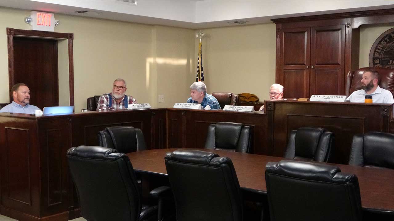 Jasper City Council Called Meeting Work Session (Millage Rate) October 23, 2025