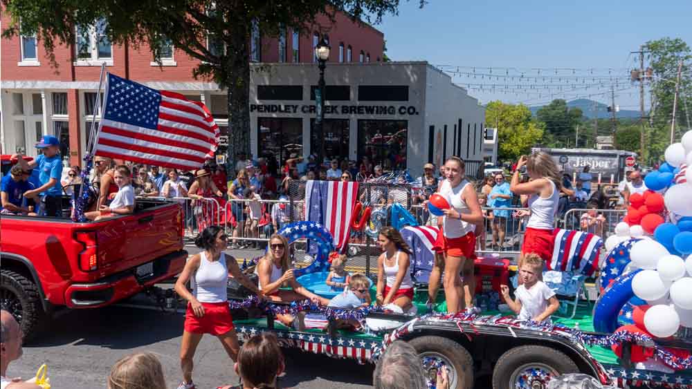 Jasper Lions Club Independence Day Parade on July 4, 2025