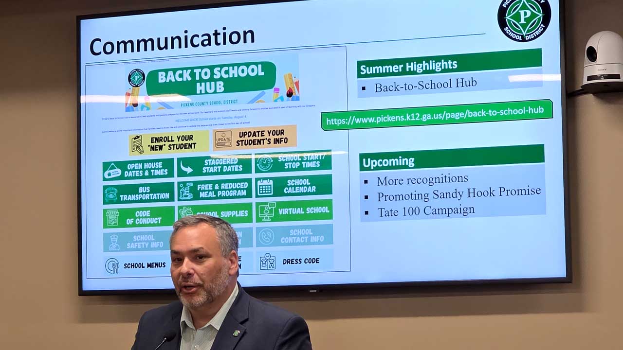 Pickens County Board of Education July 9, 2026