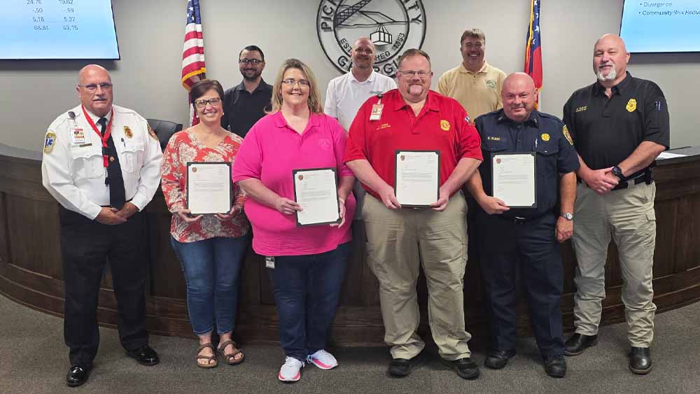 Pickens County Board of Commissioners Work Session & Called Meeting July 7, 2025