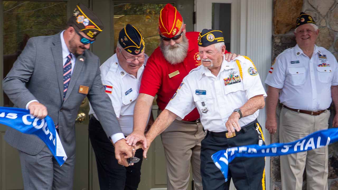 Pickens County Veterans Hall Ribbon Cutting September 10, 2026