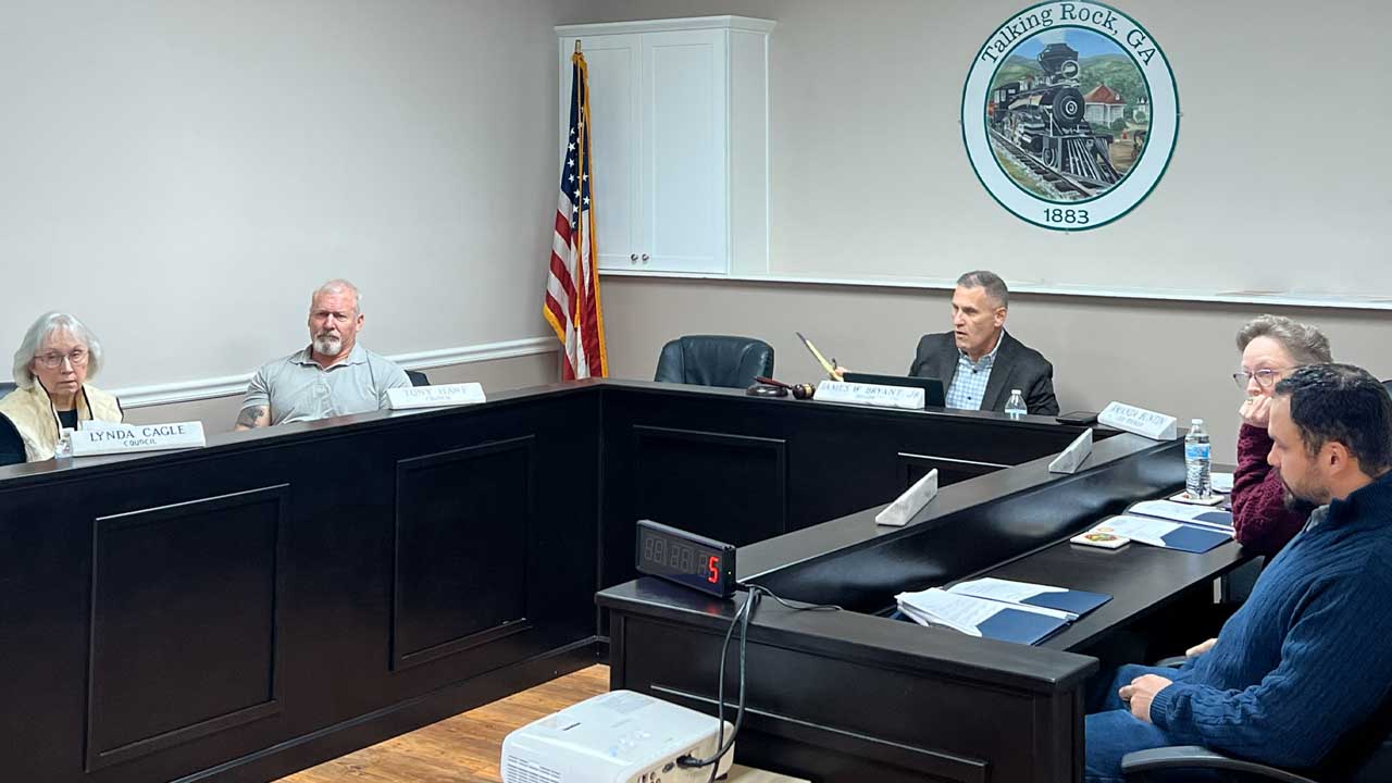 Town of Talking Rock Council December 11, 2025